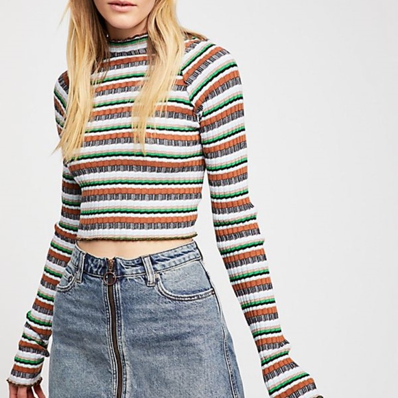 **Sold** Free People Zip It Up Mini Skirt - Picture 3 of 5